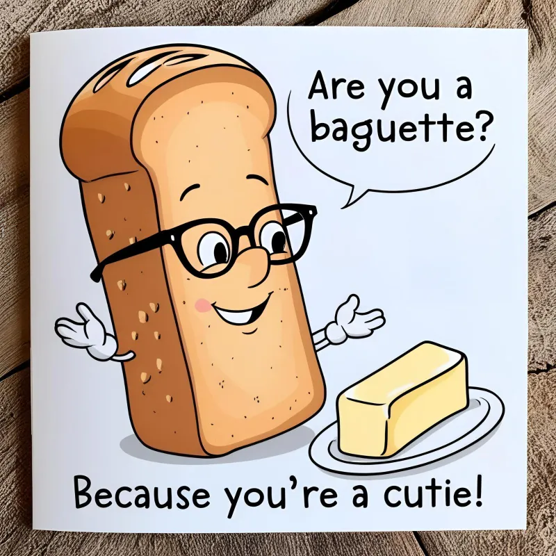 Bread Pick Up Lines
